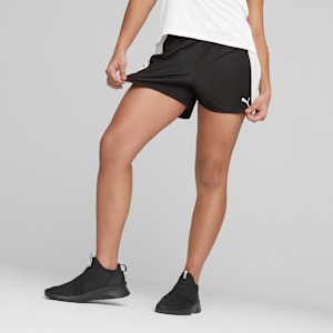 TRAIN ALL DAY Women's 3" Knit Training Shorts, PUMA Black-PUMA White, extralarge